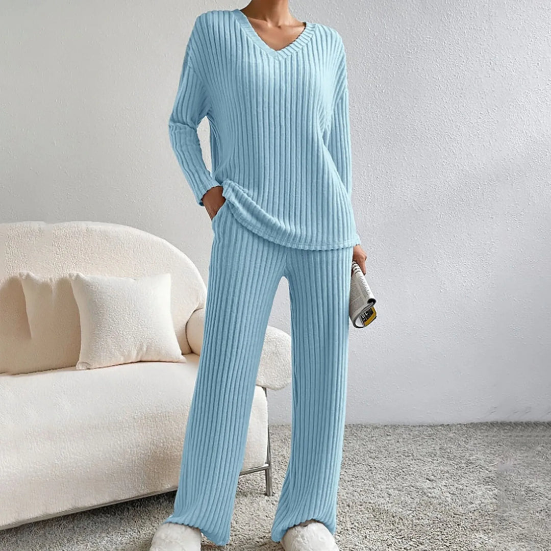 Vayla™ - COZY RIBBED LOUNGE SET WITH RELAXED FIT