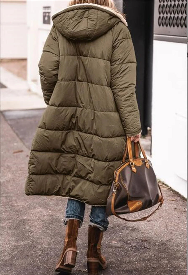 Adele™ - WARM QUILTED JACKET WITH HOOD