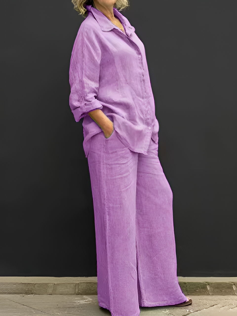 Carmen™ - ELEGANT SHIRT SUIT WITH SOPHISTICATED STYLE