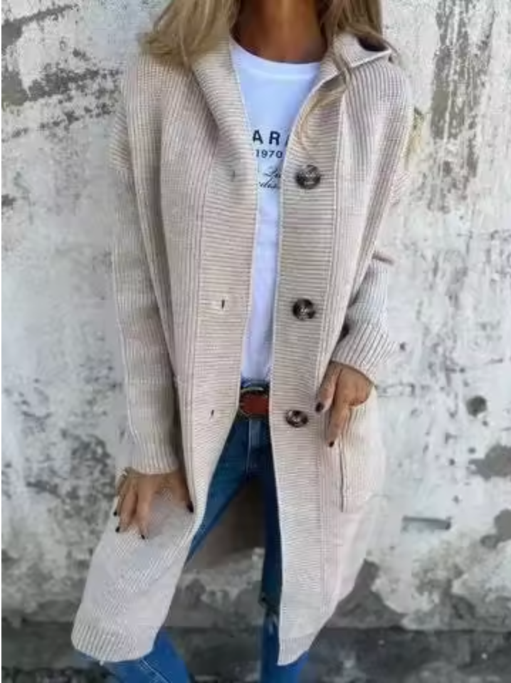 Zaylia™ - ELEGANT LONG CARDIGAN WITH COZY FIT