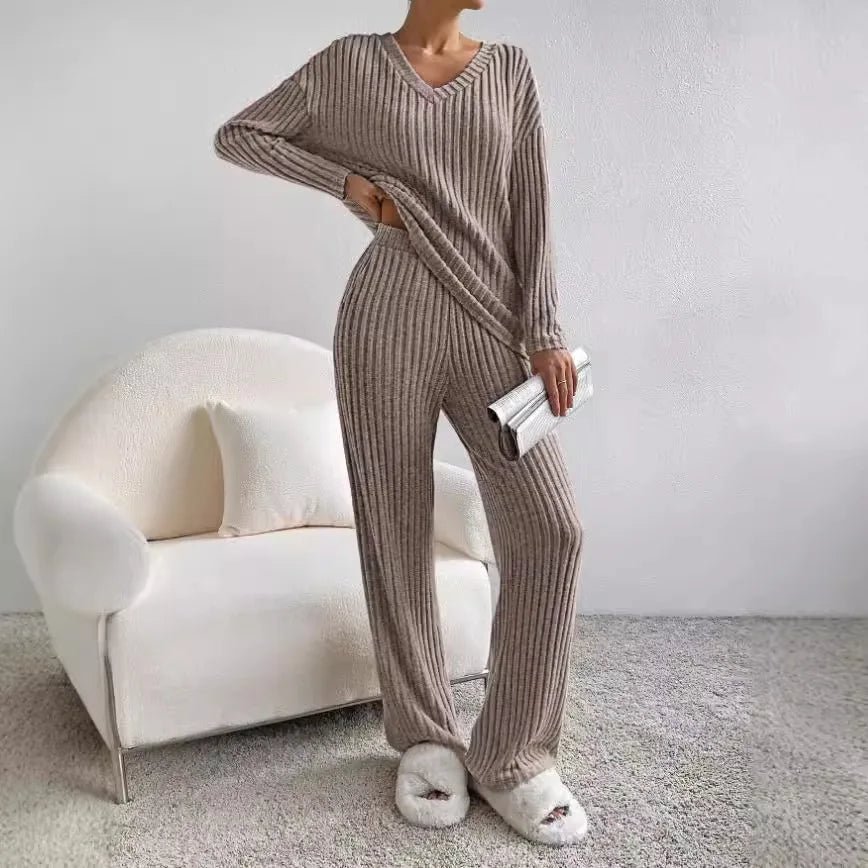 Vayla™ - COZY RIBBED LOUNGE SET WITH RELAXED FIT