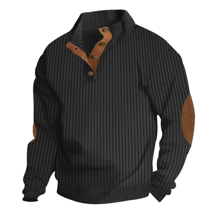 Silven™ - LONG-SLEEVED SWEATER WITH TEXTURED STRIPES