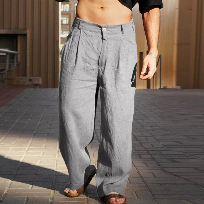 Laluna™ - WIDE LEG TROUSERS WITH A RELAXED FIT