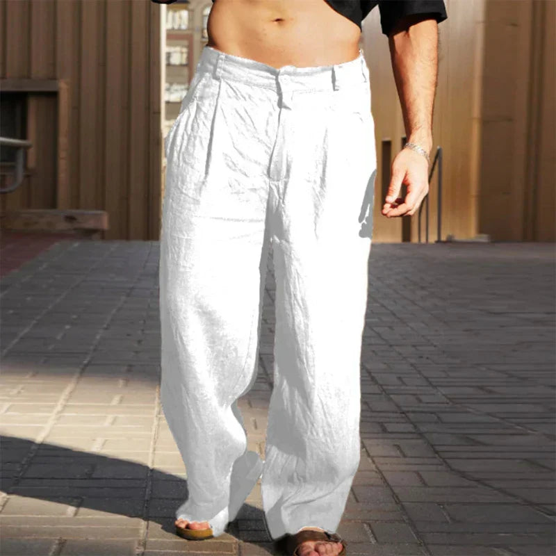 Laluna™ - WIDE LEG TROUSERS WITH A RELAXED FIT