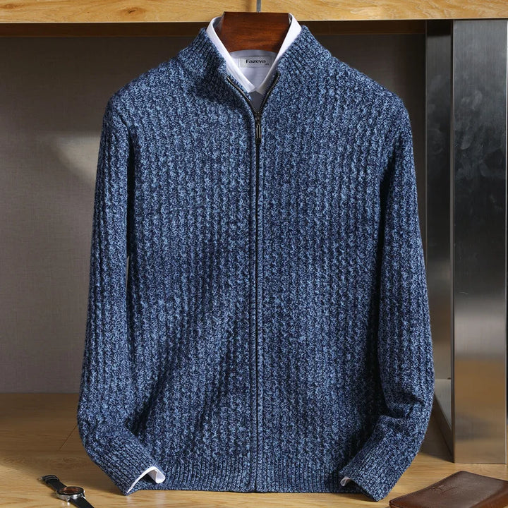 Hollis™ - ELEGANT MERINO WOOL SWEATER WITH SOPHISTICATED STYLE
