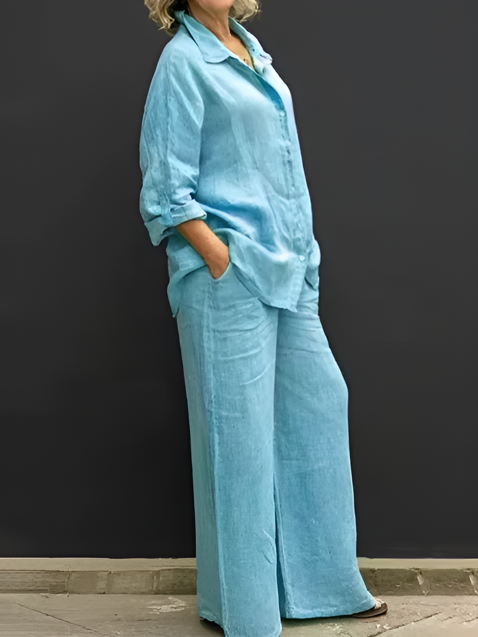 Carmen™ - ELEGANT SHIRT SUIT WITH SOPHISTICATED STYLE