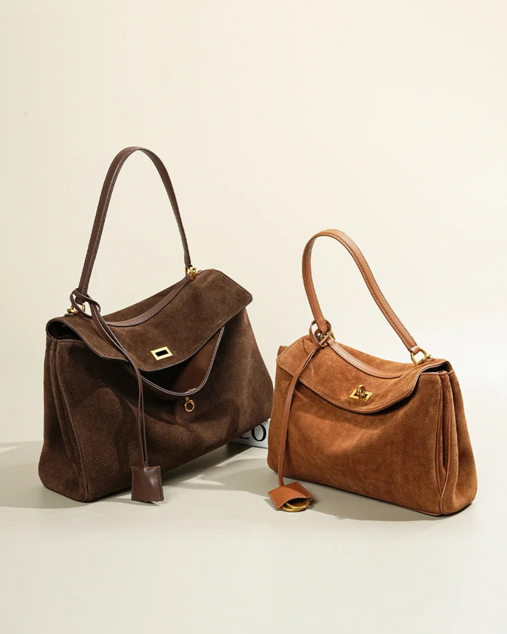 Savannah™ - ELEGANT SUEDE BAG WITH SOPHISTICATED DESIGN