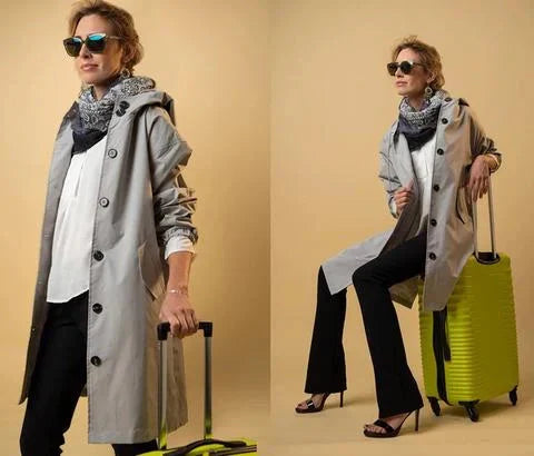 Skye™ - STYLISH TRENCH COAT WITH ELEGANT DESIGN