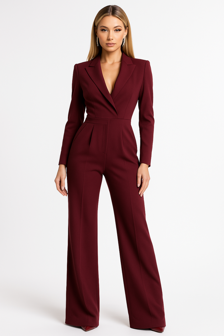 Aislyn™ - ELEGANT WIDE-LEG JUMPSUIT WITH FLATTERING SILHOUETTE