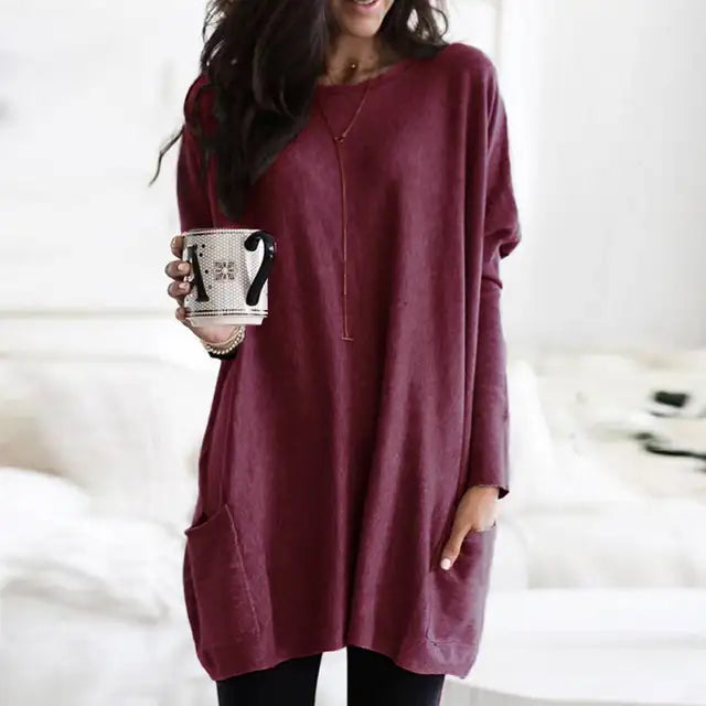 ELSIE™ - LONG-SLEEVE TUNIC