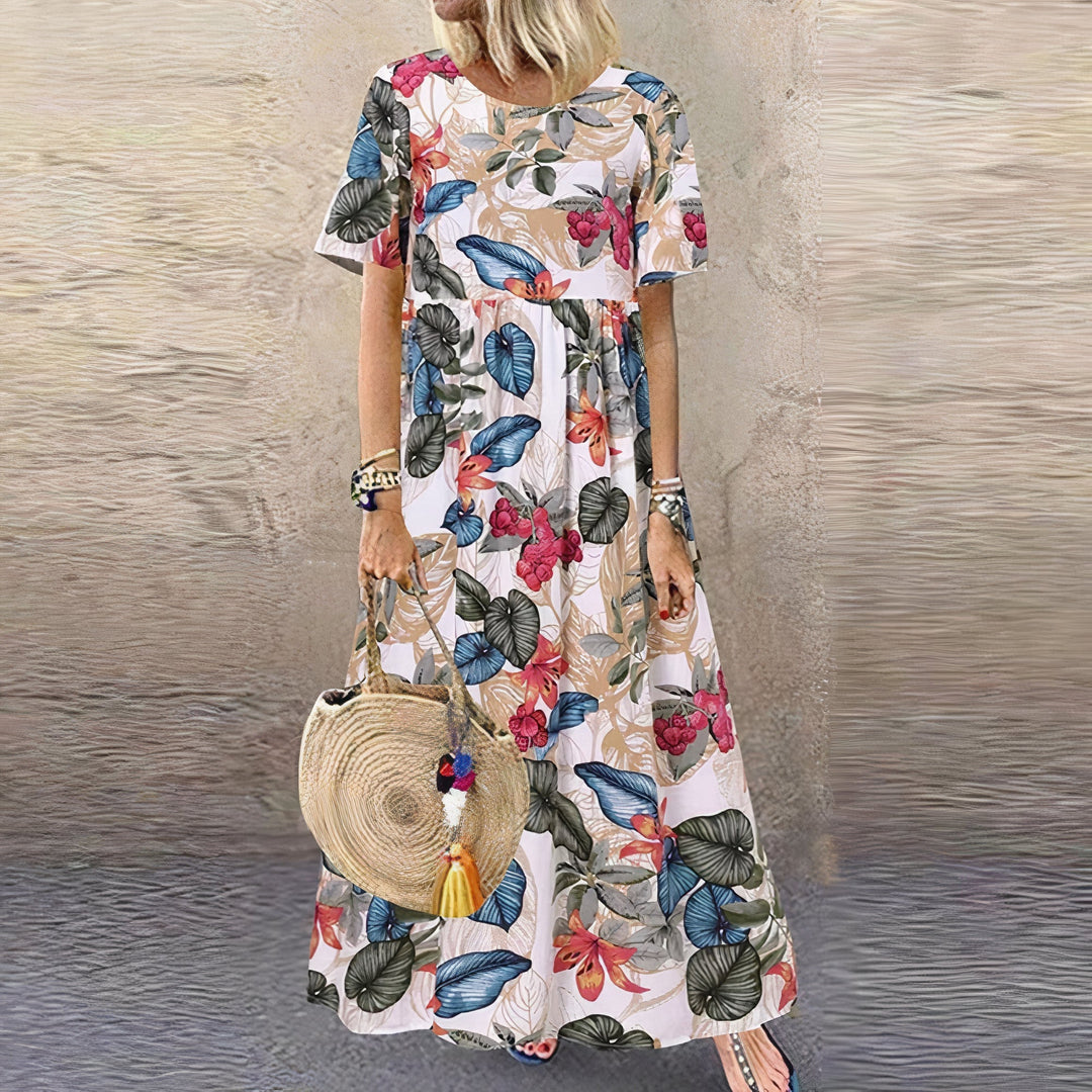 KEYLA™ - FLORAL MAXI DRESS