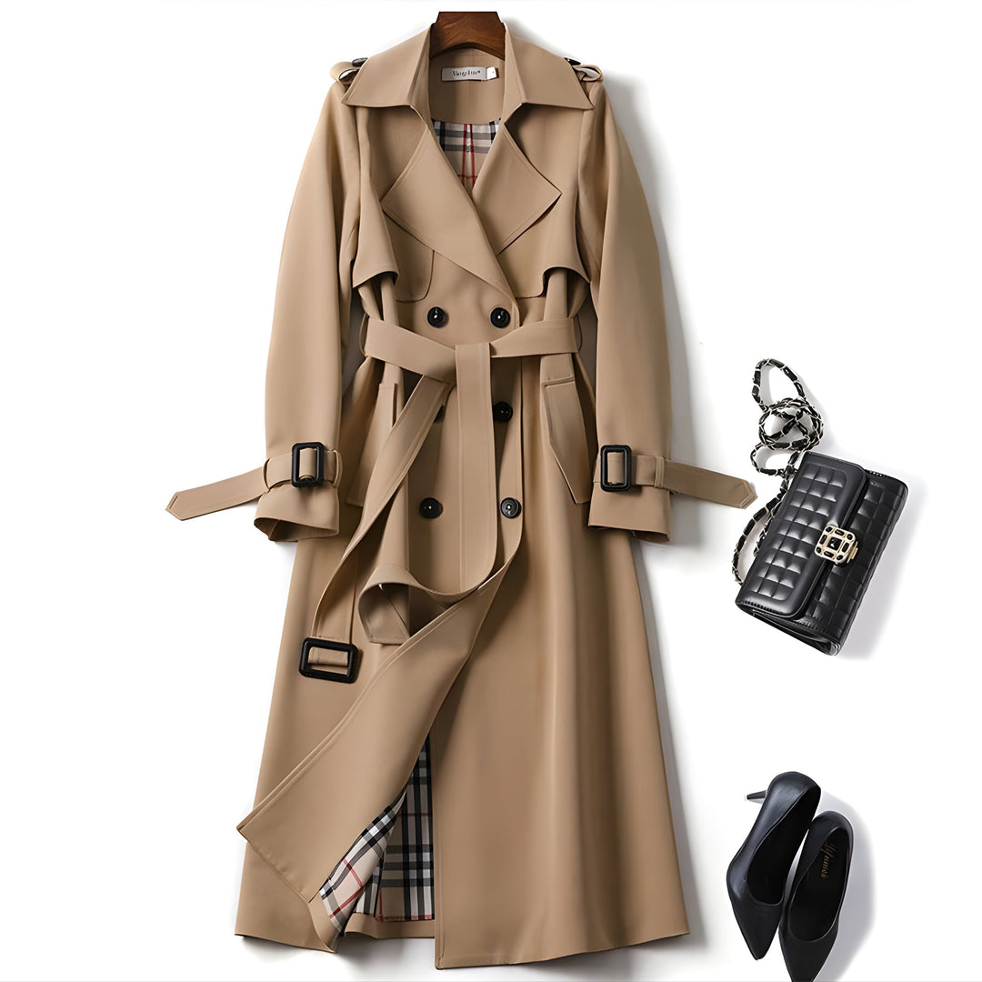 Wiyan™ - ELEGANT TRENCH COAT WITH STYLISH DESIGN