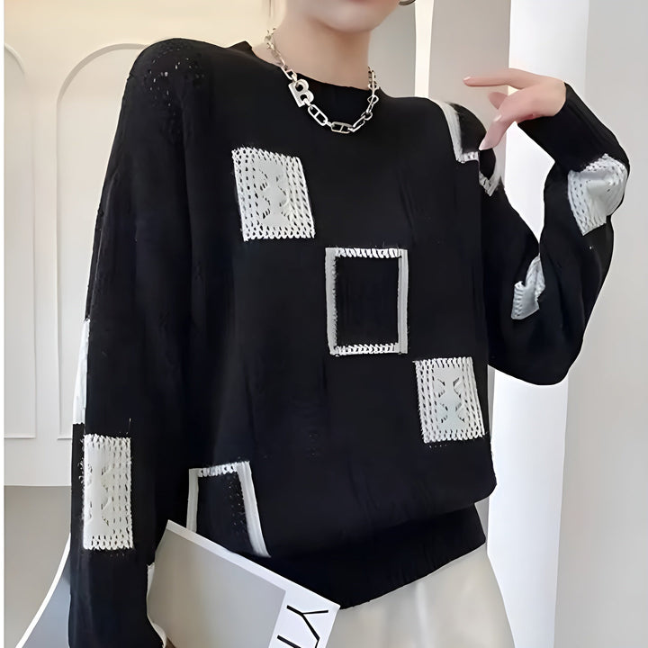 Tayanita™ - KNITTED SWEATER WITH ELEGANT DESIGN