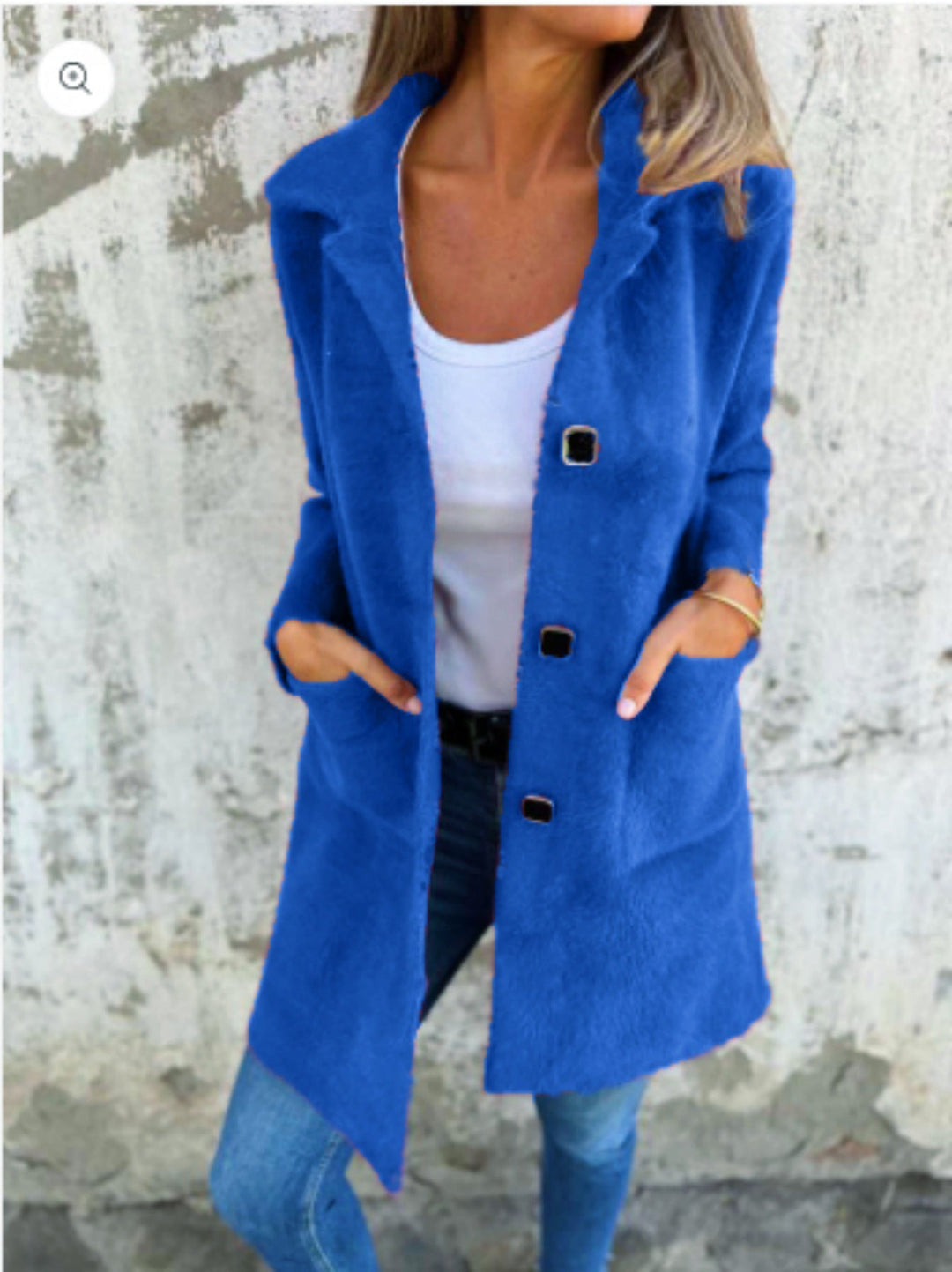 Ember™ - STYLISH SINGLE-BREASTED COAT WITH LAPELS