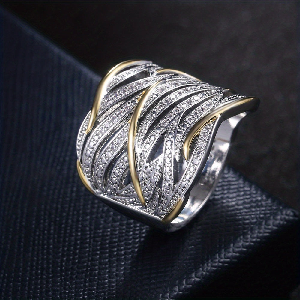 Estelle™ - ELEGANT MULTILAYERED TWIST RING