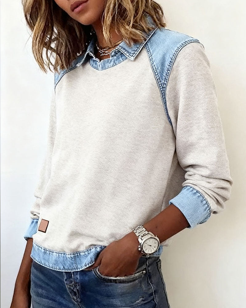 Winona™ - LONG SLEEVE TOP WITH TRENDY DESIGN