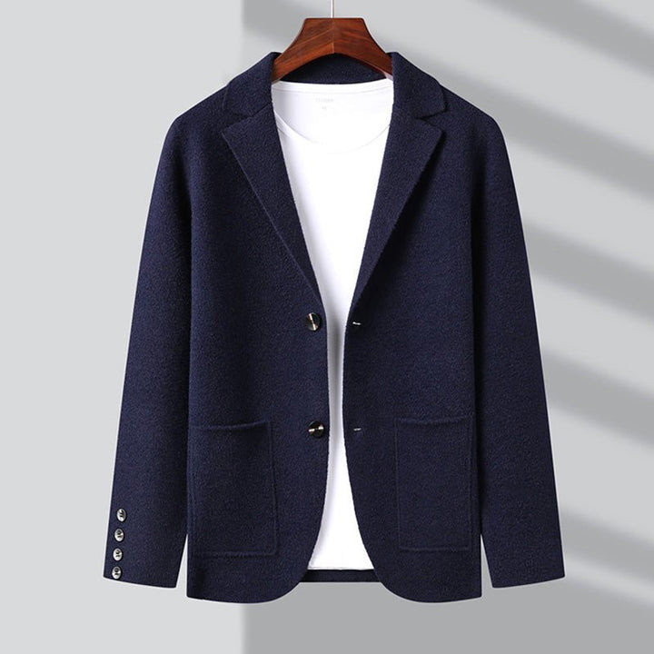 Callum - LUXE COZY HARRINGTON CARDIGAN