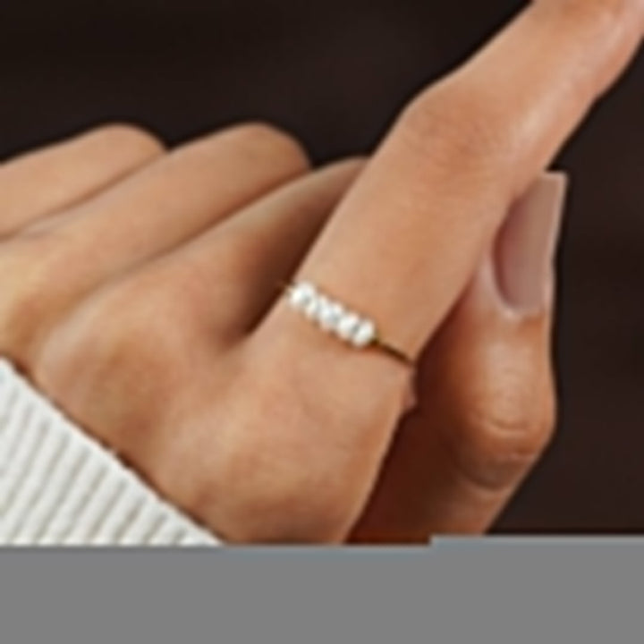 Violette™ - ELEGANT PEARL RING WITH A TIMELESS DESIGN