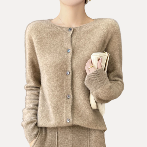 Aline - Cozy Cashmere Cardigan