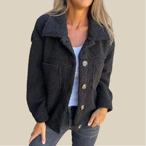 Dahlia -  Cozy Short sherpa jacket