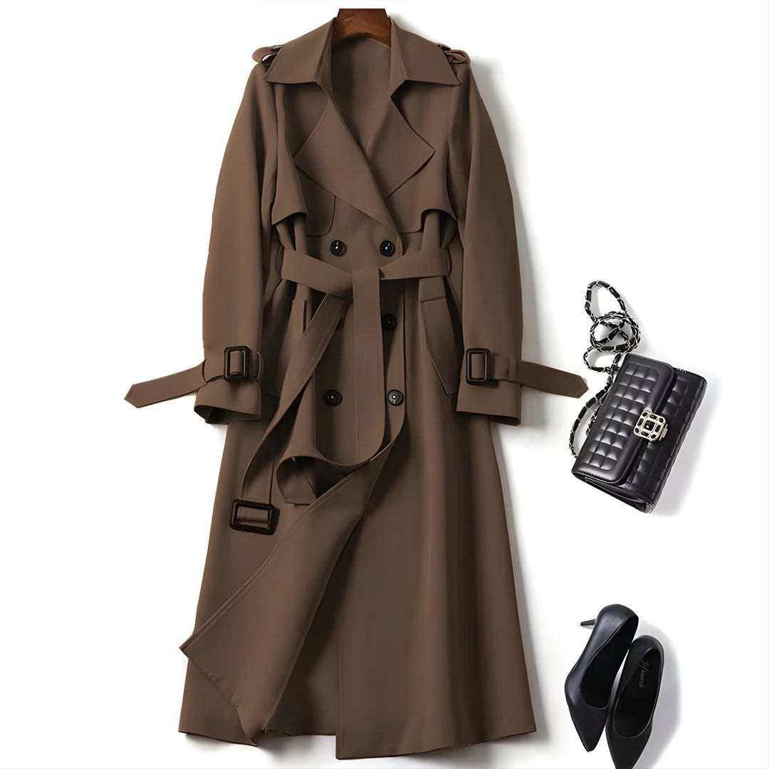 Wiyan™ - ELEGANT TRENCH COAT WITH STYLISH DESIGN