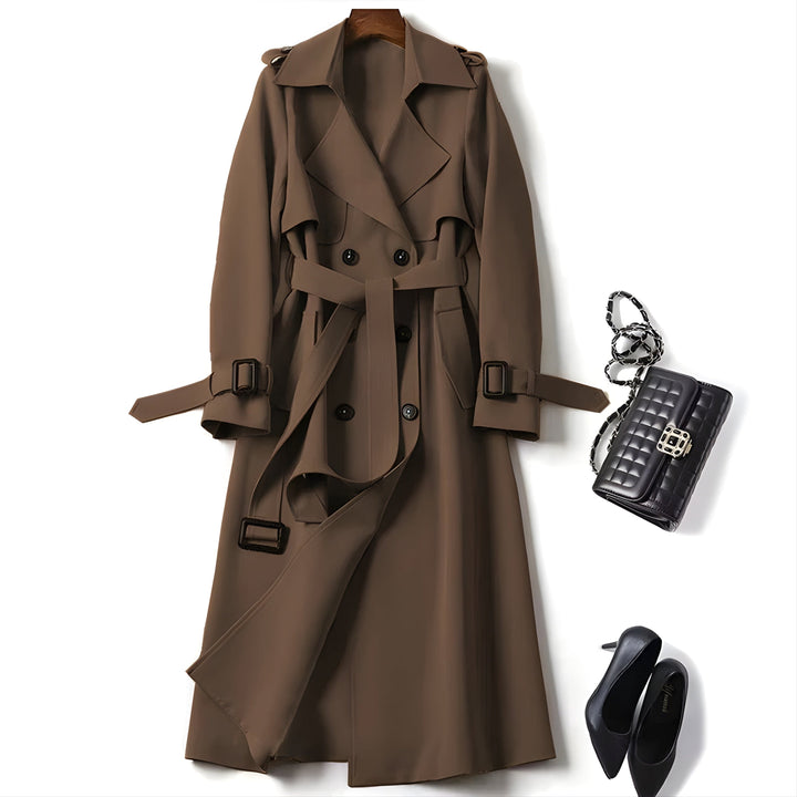 Wiyan™ - ELEGANT TRENCH COAT WITH STYLISH DESIGN
