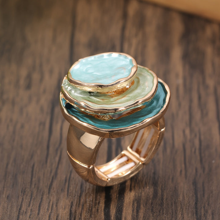 Sylvie™ - BOHO MULTILAYERED ENAMEL RING