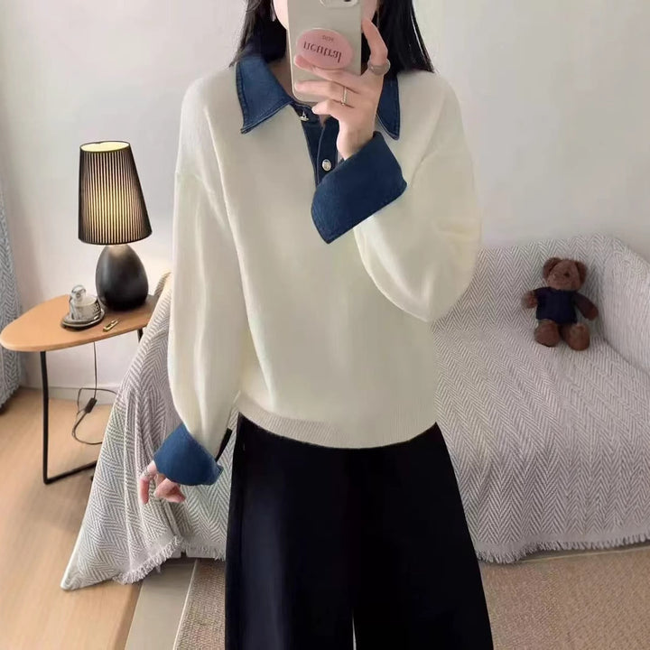 Seneca™ - VERSATILE LOOSE-FIT TOP WITH STAND COLLAR