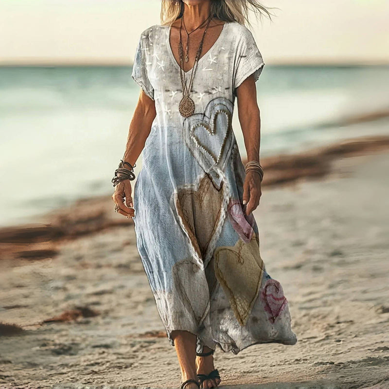 Vintas™ - ELEGANT DRESS WITH CHARMING PATTERN