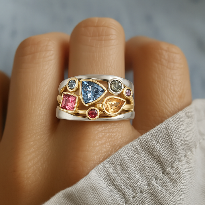 Adrienne™ - VINTAGE INSPIRED RING WITH SPARKLING ZIRKONIA