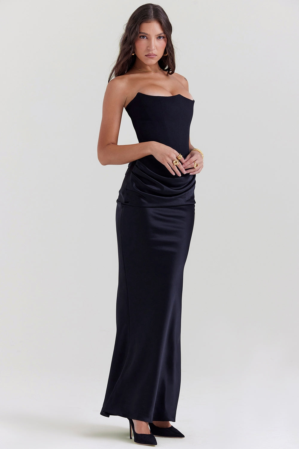Anika™ - OFF-THE-SHOULDER OCCASION DRESS