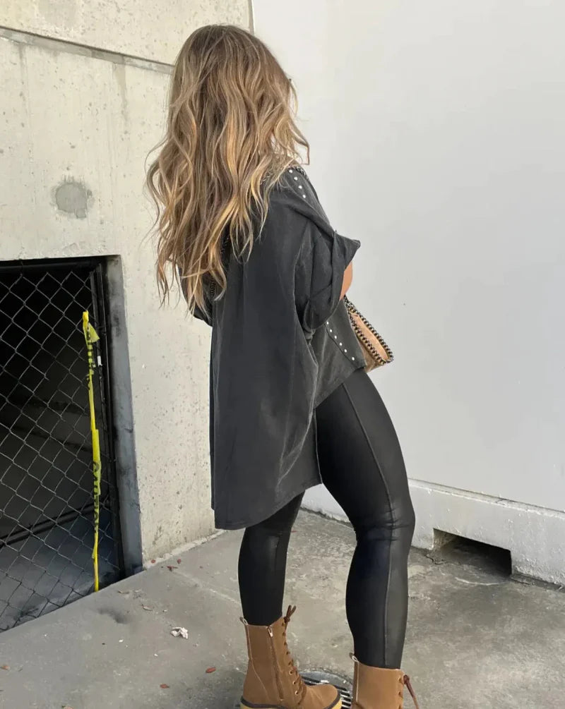 BELLA™ - STUDDED OVERSIZED TEE