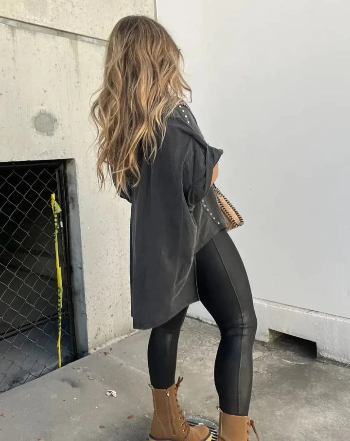 BELLA™ - STUDDED OVERSIZED TEE