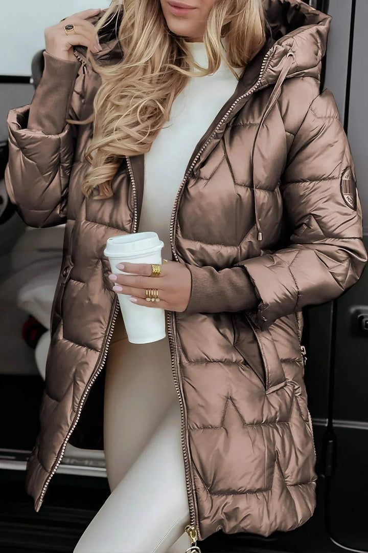 Giselle™ - ELEGANT WINTER COAT WITH HOOD AND INSULATION