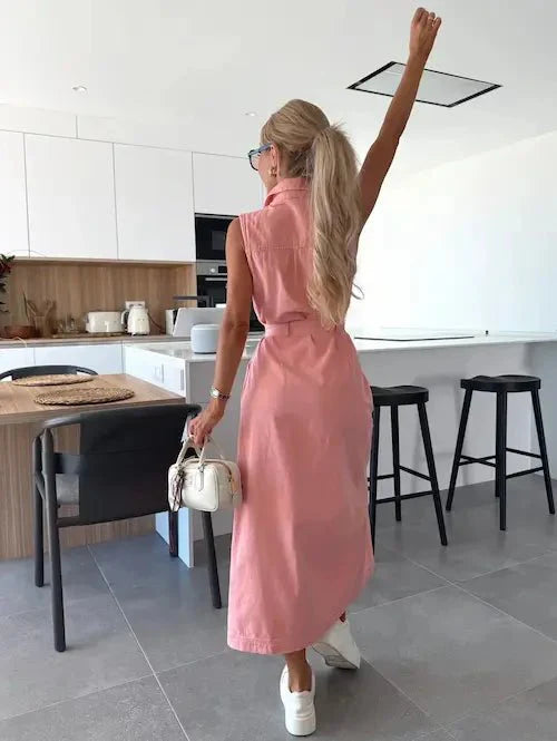 Ivy™ - MAXI DENIM DRESS