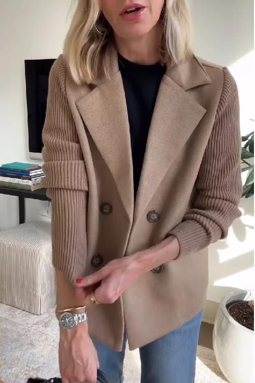 Calyra™ - ELEGANT CASUAL BLAZER WITH BUTTON DETAIL
