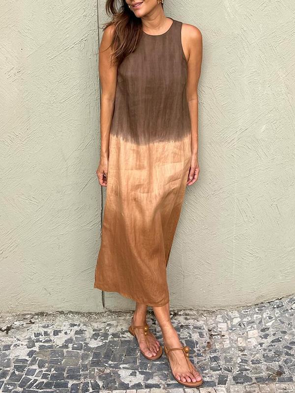 Lucy™ - ELEGANT DRESS WITH NATURAL PRINT