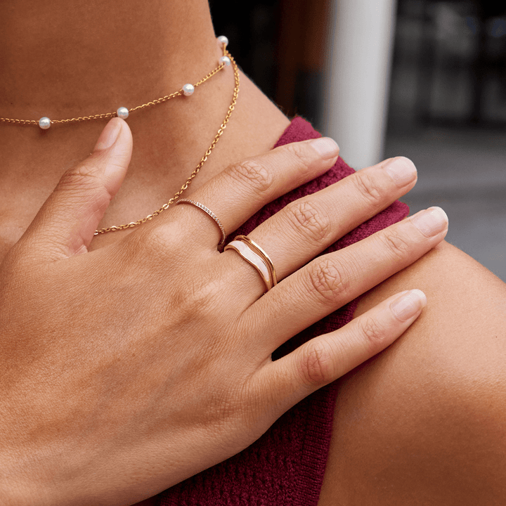 Rosalie™ - STACKED RING WITH ELEGANT DESIGN