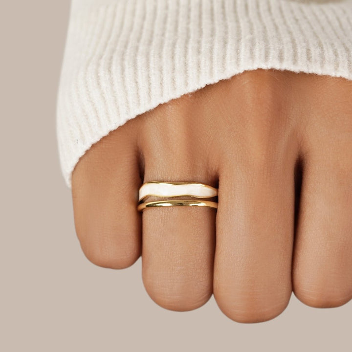 Rosalie™ - STACKED RING WITH ELEGANT DESIGN