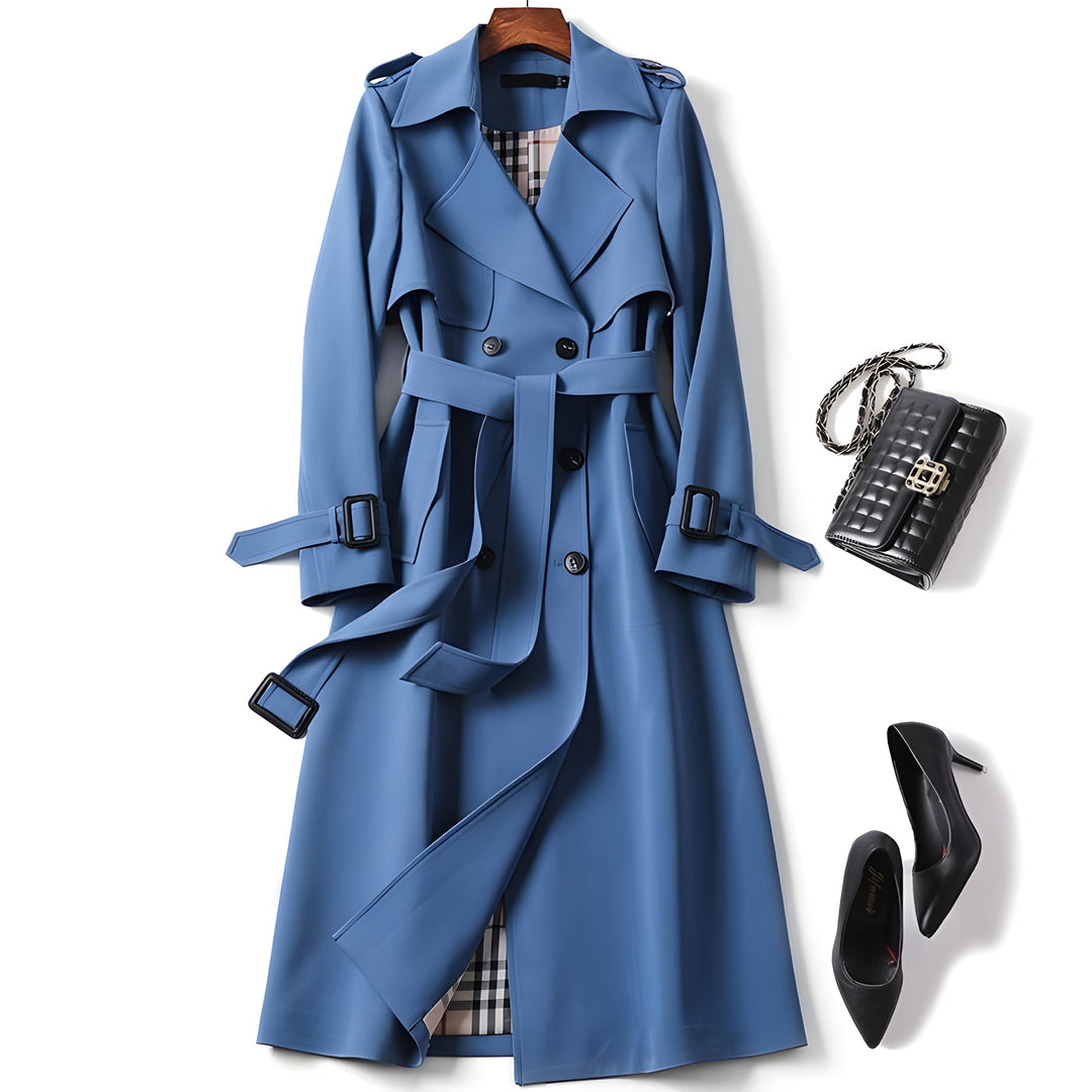 Wiyan™ - ELEGANT TRENCH COAT WITH STYLISH DESIGN
