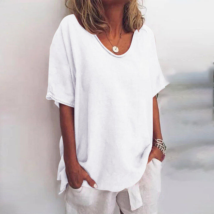 SASHA™ - SOFT LOOSE-FIT TUMMY-COVERING SHIRT