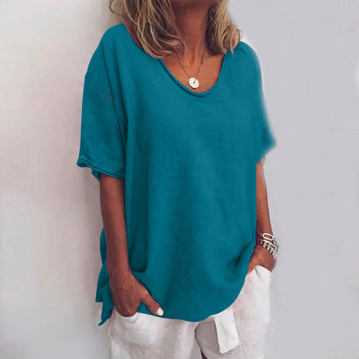 SASHA™ - SOFT LOOSE-FIT TUMMY-COVERING SHIRT