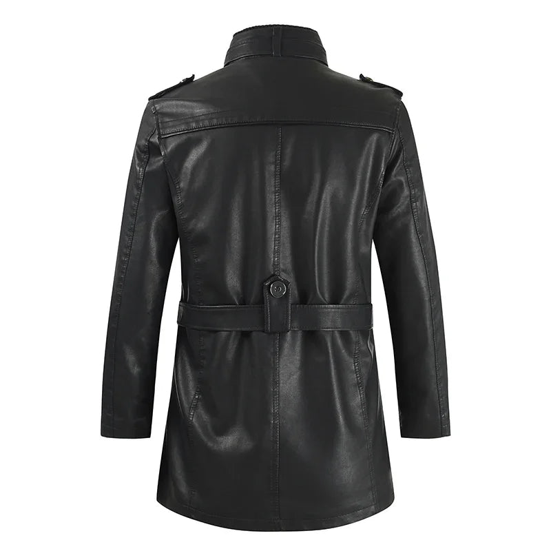 Marlow™ – ELEGANT LONG PREMIUM BIKER JACKET