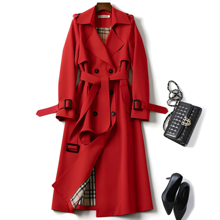 Wiyan™ - ELEGANT TRENCH COAT WITH STYLISH DESIGN