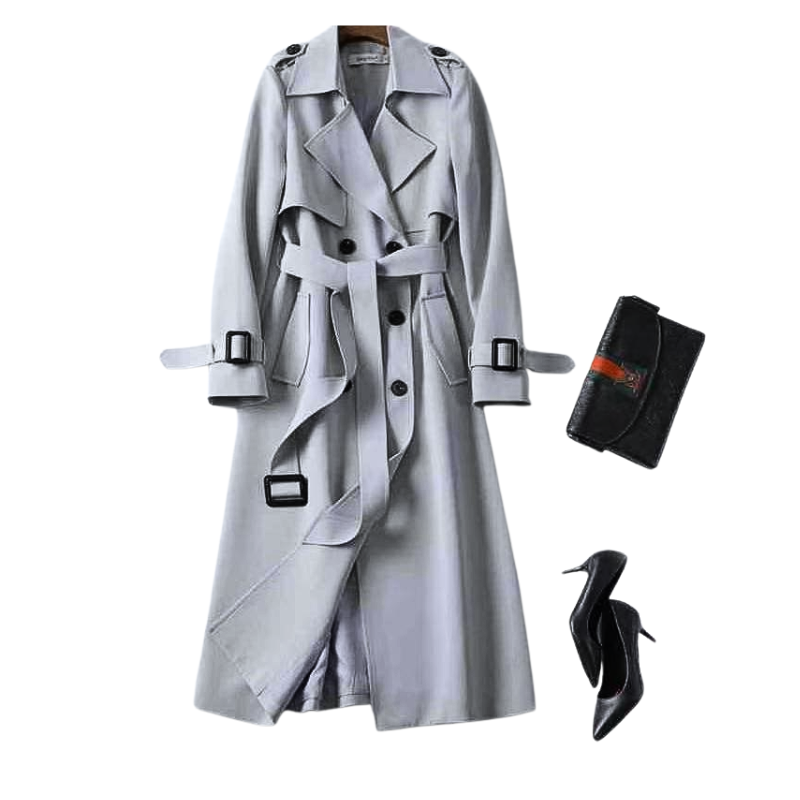 Wiyan™ - ELEGANT TRENCH COAT WITH STYLISH DESIGN