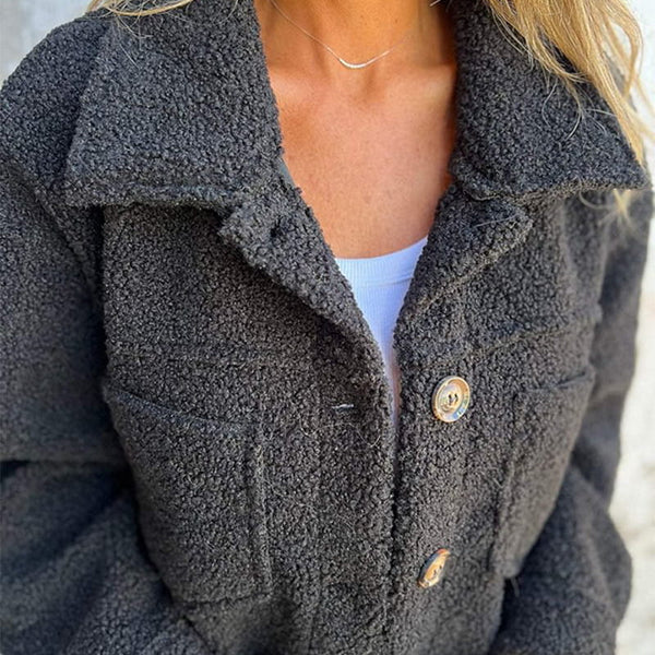 Dahlia -  Cozy Short sherpa jacket