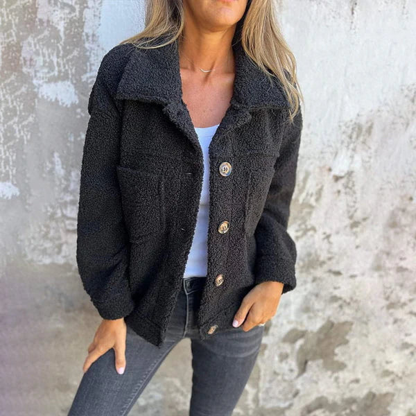 Dahlia -  Cozy Short sherpa jacket