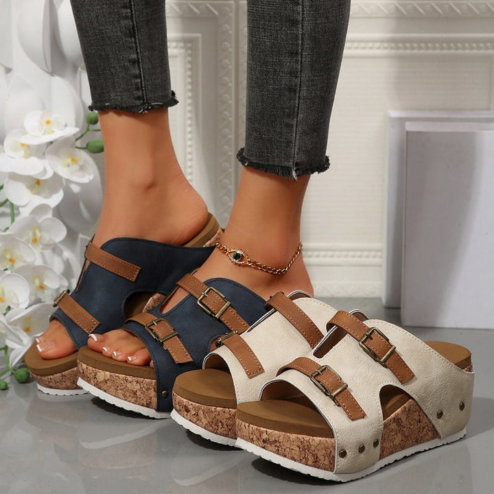 Viera™ - ORTHOPEDIC PLATFORM WEDGE SANDALS