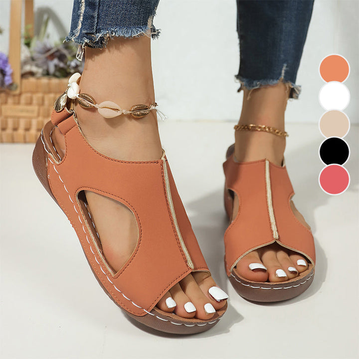 Selene™ – ANKLE STRAP PLATFORM SANDALS
