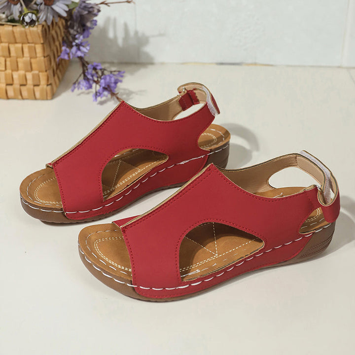 Selene™ – ANKLE STRAP PLATFORM SANDALS